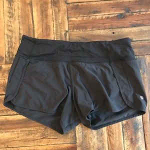 Black Lululemon Shorts size 8